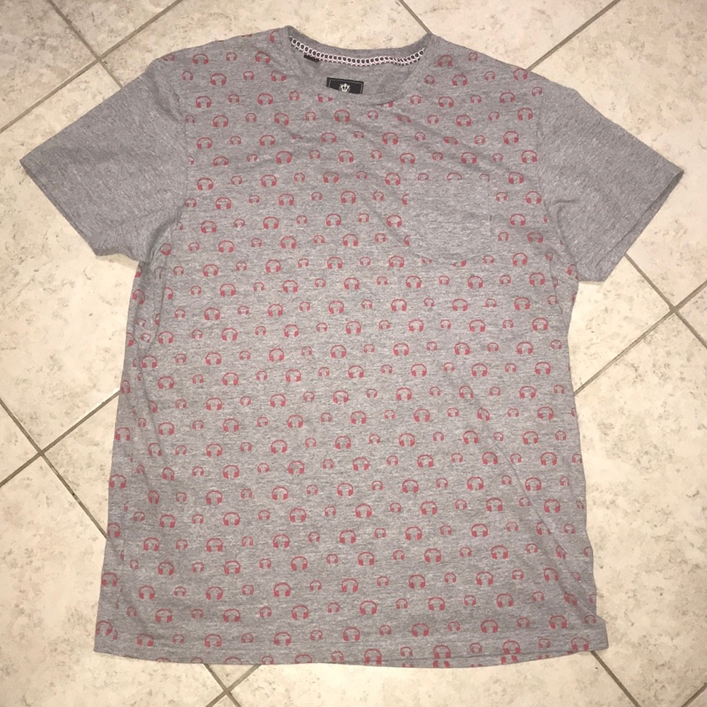 Vintage Headphones Tee